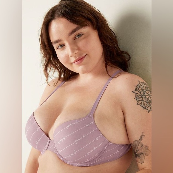 NWOT! Victoria's Secret PINK 'WEAR EVERYWHERE PUSH-UP BRA' - Picture 3 of 7